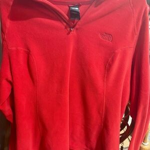 The North Face Vibrant Red Fleece Jacket